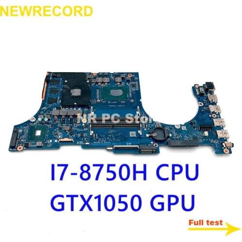 NEWRECORD Laptop motherboard For Asus TUF Gaming FX504G FX80G DABKLGMB8D0 original mainboard I7-8750H CPU GTX1050 GPU full test