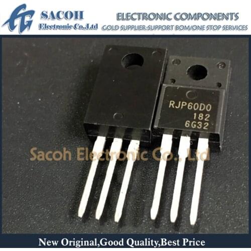 Free Shipping 10Pcs RJP60D0DPP RJP60D0DPE RJP60D0 TO-220F/TO-263 45A 600V Power IGBT Transistor