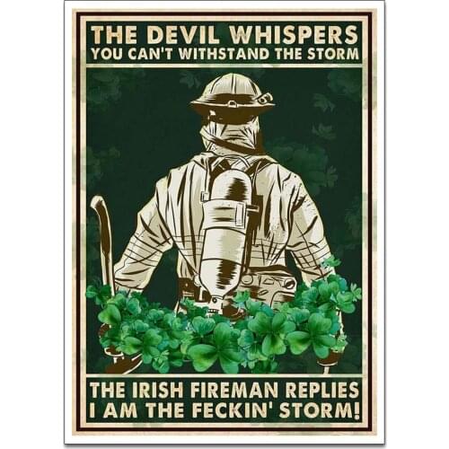 Canvas Poster The Devil Whispers You Wall Art Painting Posters and Prints Nordic Wall Pictures for Home Decor No Frame