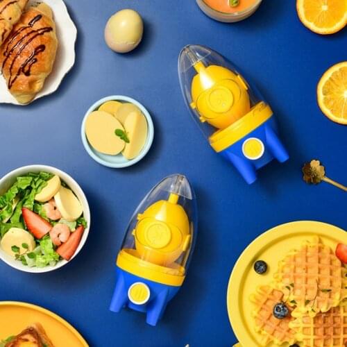 Manual Golden Egg Puller Scrambler Household White Yolk Mixer Kitchen Tool Egg Mix Manual Scrambler Golden Egg Maker For Kids