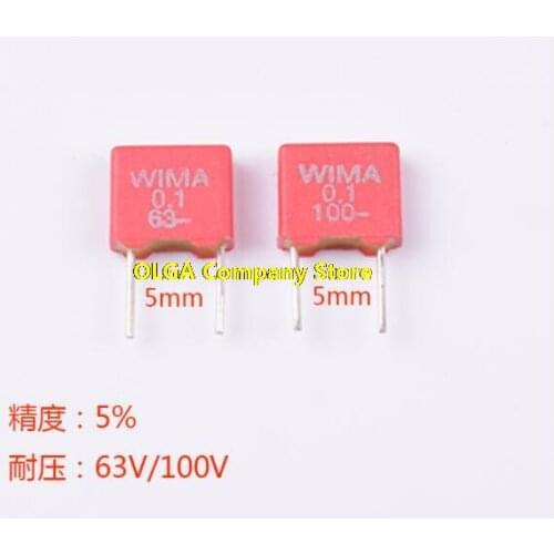 Wei ma MKP 10 film capacitor 0.015 uf nf and 153/1600 v P = 15 mm
