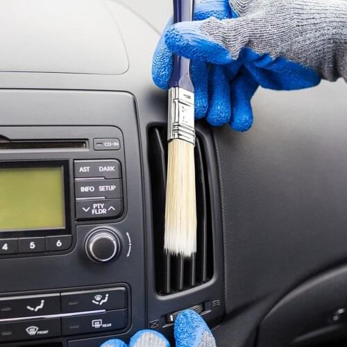 0.5/1/1.5 Inch Car Air-Condition Vent Outlet Cleaner Auto Keyboard Dust Computer Clean Tool Blinds Dirt Duster Brush