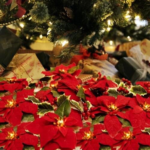 1 String Convenient Romantic Wide Application Light String Decor Long Lasting Light String Decor Bright for Christmas