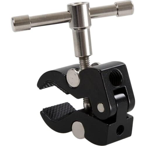 Aluminum Alloy Large Photo Studio Accessories Magic Friction Arm Super Crab Clamp Articulating Pliers Clip ACEHE