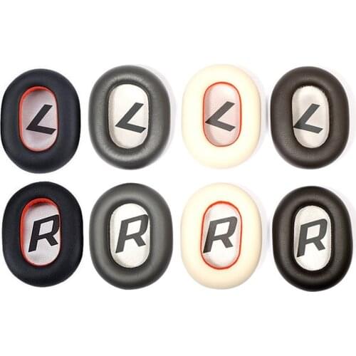 2Pcs Ear pads For Plantronics Backbeat Pro 2 Wireless Noise Cancelling Headphone Replacement Ear Pads Soft Leather Memory Foam