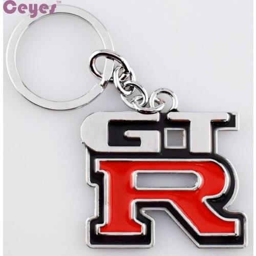 Car-Styling Auto Metal 3D Emblem Badge Sticker Case For GTR For Nissan Racing Sports GT R GT-R Logo For BMW Mustand Car Styling
