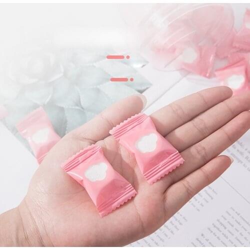 White Compressed Towels Coin Camping BBQ Fishing Fitness Sport Travel Wipes Toilet Paper Tablets for Home