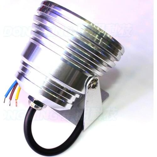 Factory price 12v underwater lighting waterproof IP68 pool lights 800-900LM warm/cool white 10W outdoor floating led pool lights