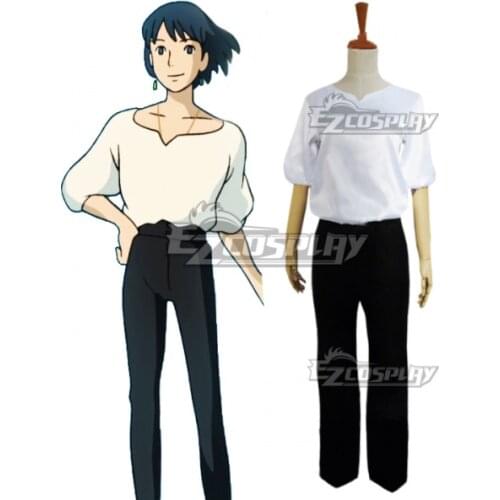 Howls Moving Castle Ingary Wizard Howell Jenkins Howl Jenkins Pendragon Outfit Cosplay Costume E001