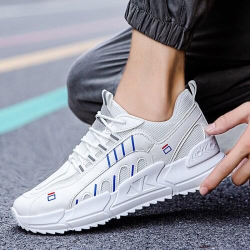 Men Sneakers Men Thick Bottom Sport Shoes Mans Summer Running Shoes Male Breathable Adult Non-Slip Zapatos Zapatillas Hombre