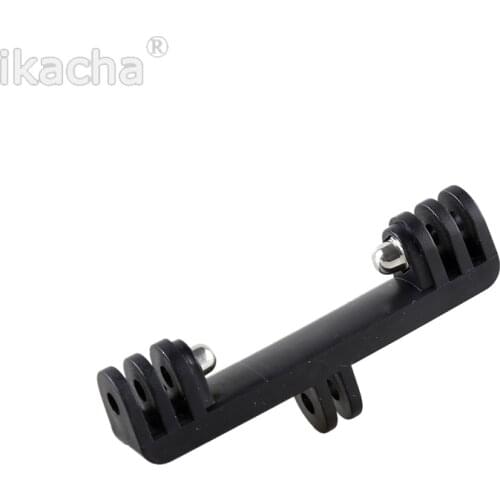 New Double Dual Bracket Tripod Holder Sport Camera Handle Mount Adapter for Gopro Hero 5 Camera Accessories