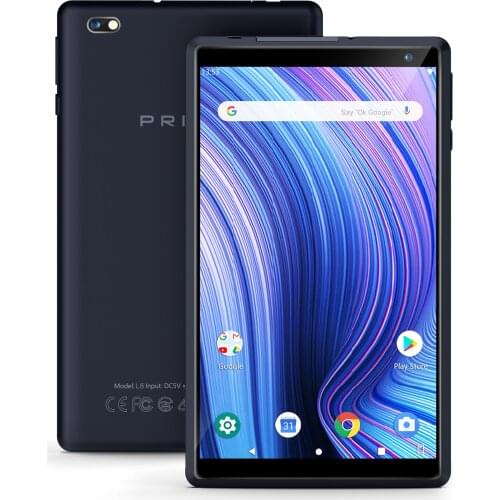PRITOM L8 Tablet PC Android 9.0 8'' Tablet 2GB 32GB Tab Quad Core WiFi Tablets HD IPS Screen 8.0MP Camera Support Multi-language