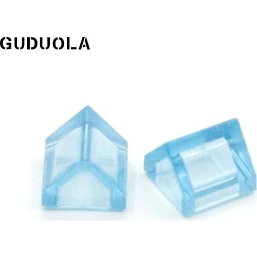 Guduola Special Bricks Slope 1x1 (45°) Double (35464) MOC Brick Building Block DIY Educational Toys Parts 25pcs/LOT