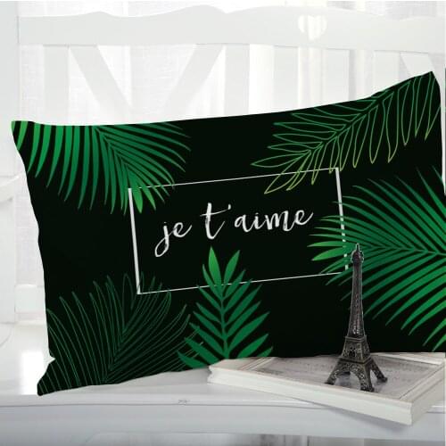 1pc Pillow cover Pillow case Bedding Pillowcase Pillow covers decorative for home 3D Print Nordic simple black