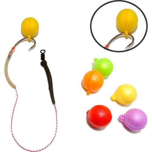 12MM/14MM Carp Fishing Bait Artificial Boilie Pop Up Floating Bait Fruit Flavor Boilies Floating Ball Beads Artificial Carp Lure