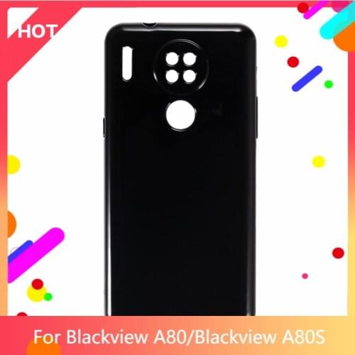A80 Case Matte Soft Silicone TPU Back Cover For Blackview A80S Phone Case Slim shockproof