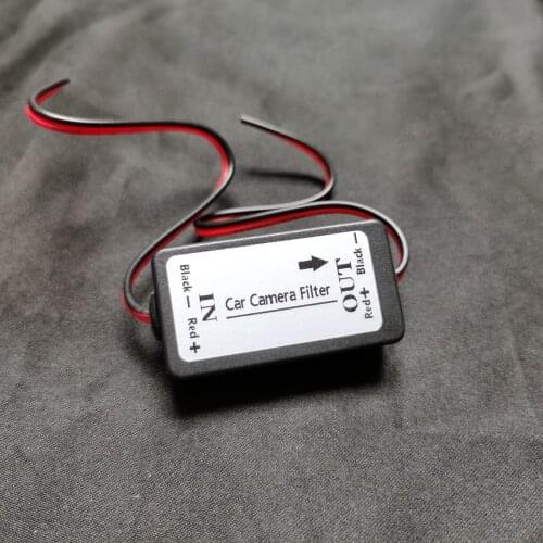 Car Reversing Camera Rectifier Wave Filter Video Picture Clearer Suitable for Universal Car Models Electronic Part Accessories