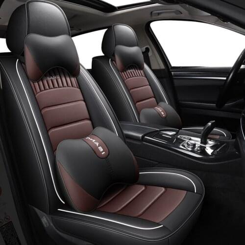 ZHOUSHENGLEE Full Coverage Car Seat Cover For Lincoln MKZ MKS MKC MKX MKT CONTINENTAI Nautilus Aviator Corsair Navigator