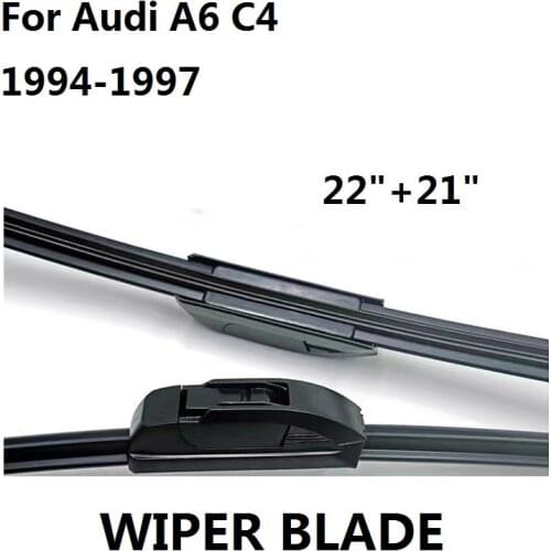 Car Accessories Auto Wiper Blades For Audi A6 C4 1994-1997 High Quality Rubber Windscreen Windshield New