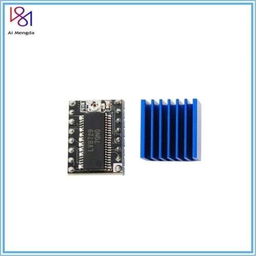 LV8729 Stepper Motor Driver With Heat Sink Substrate Ultra Quiet Driver LV8729 Driver Support 6V-36V Microstep Driver Control