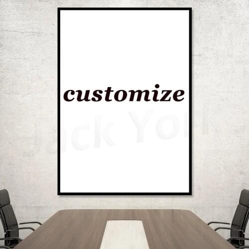 Custom print canvas painting from your photo Poster Animal Figure Landscape Abstrac picture Parlor Hoom Décor Wall Art paintings