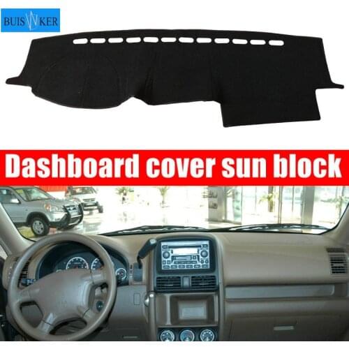 Car Dashboard Cover Dash Mat Pad Dash Board Carpet Auto Sun DashMat Car Styling For Honda CR-V CRV 2002 2003 2004 2005 2006