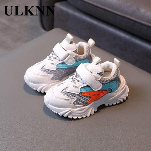 Boys' Shoes Autumn 1-2-3 Years Old Childrens Net Shoes Kids Breathable Mesh Surface 4 Baby Sports Shoes 5 Girls Sneakers
