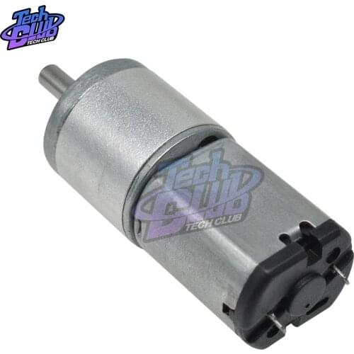 16GA-030 DC 6V 12V 100RPM Micro Speed Gear Motor Reduction Gear Motors With Metal Gearbox Wheel Diy for Fan Car Hobby Toy RC Car