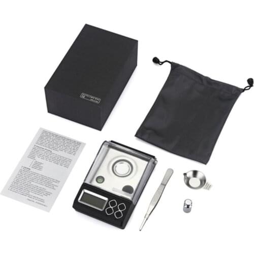 2021 New 30g/0.001g High Precision Professional Digital Milligram Scale Mini Electronic Balance Powder Scale Gold Jewelry Carat