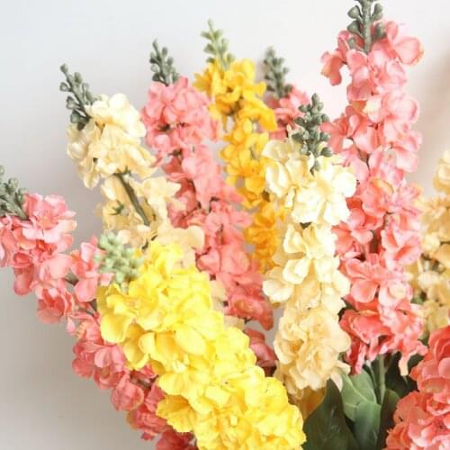 New Violet Artificial Flower Decoration Simulation Basket Flower Orchid Silk Flower Vine Home Wedding Decoration