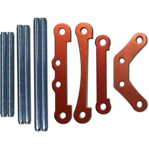 Alloy CNC Front and Rear brace and Hinge Pins for 1/5 HPI Rovan Baja Buggy 5B 5T 5SC KM