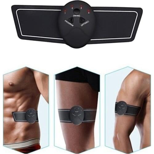 Ab Stimulator Men Ems Muscle Trainer Arm Muscle Building Abs Stimulator / Home Gym,,Fitness Equipment