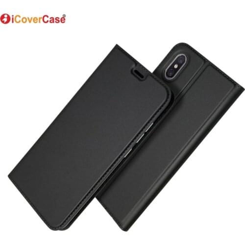 Ultra-thin PU Leather Flip Wallet Case Stand Cover For Xiaomi Mi 8 Pro