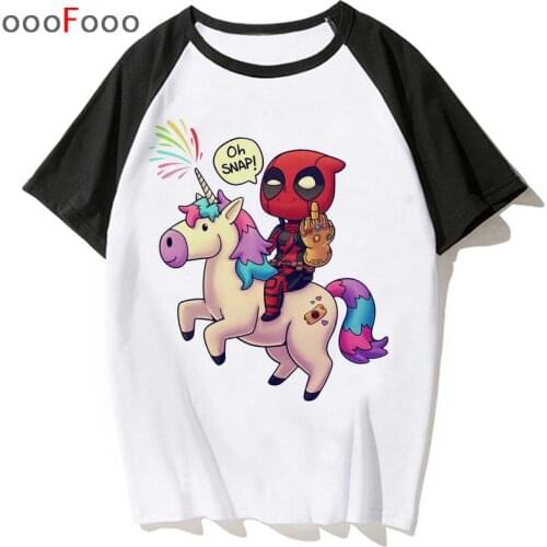 DeadPool Dead pool Female Tshirt T Shirt T-shirt Large Size Harajuku Women Satan Pattern Tee Magic Print Hippie Design Top