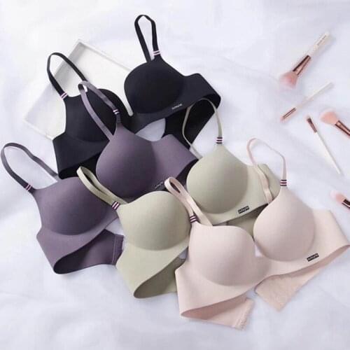 Women Seamless Bra Soft Wireless Sexy Lingerie Fashion Adjusted Bras Bralette Push Up Underwear