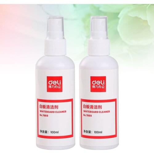 2pcs 100ml Useful Whiteboard Cleaner Eraser Clean Water Spray for Office Home