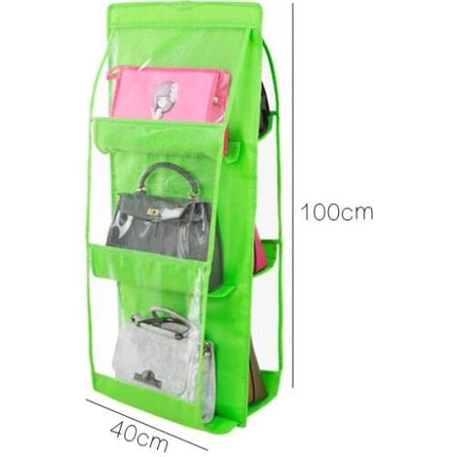 2019 new year bag Hanging shelves multi-layer cloth closet storage shelves wall-mounted wardrobe hanging shelves