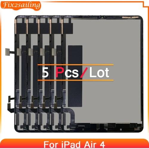 5Pcs LCD For Apple iPad Air 4 4th Gen 2020 A2324 A2316 A2325 A2072 Screen Display Assembly Combo Panel Replacement 100% Tested