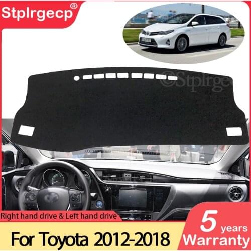For Toyota Auris 2012~2018 E180 180 Scion iM Corolla Anti-Slip Mat Dashboard Cover Pad Sunshade Dashmat Carpet Accessories Rug