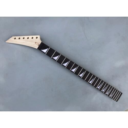 Left hand 24 fret 25.5inch Electric Guitar Neck Mahogany Rosewood Fretboard Unfinished #j9