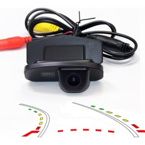 Dynamic Trajectory tracks Car Parking Rear View backup Camera For Honda CRV CR-V Odyssey Fit Jazz Elysion Reverse Camera