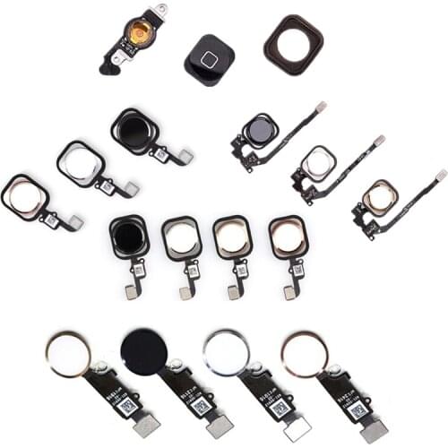 Home Button with Flex Cable for iPhone 5 5C 5S 6 6Plus 6s plus 7 7Plus Home button Flex Assembly