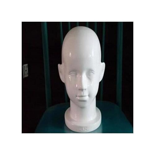 Free Shipping!!New Arrival High Level Fiberglass Mannequin Children Head Model Fashionable Top Level