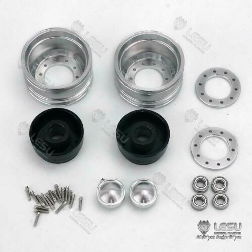 LESU 1/14 Metal Front Hub Bearing Brake for RC DIY VOL FH12 FH16 Tractor Truck TH15162-SMT5