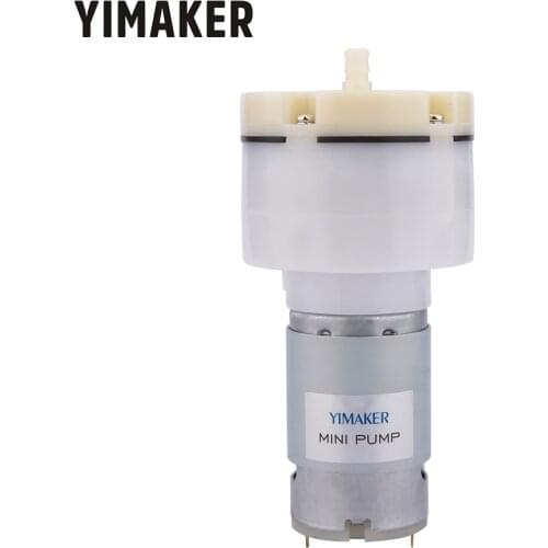 YIMAKER Micro Vacuum Pump DC12V 24V 50Kpa Low Noise Large Flow Splitter Separator Diaphragm Suction Mini Air Pumps