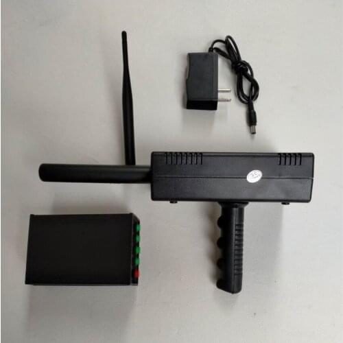 Upgraded AKS tracker remote underground metal detector, black version, silver gold copper AKS detector