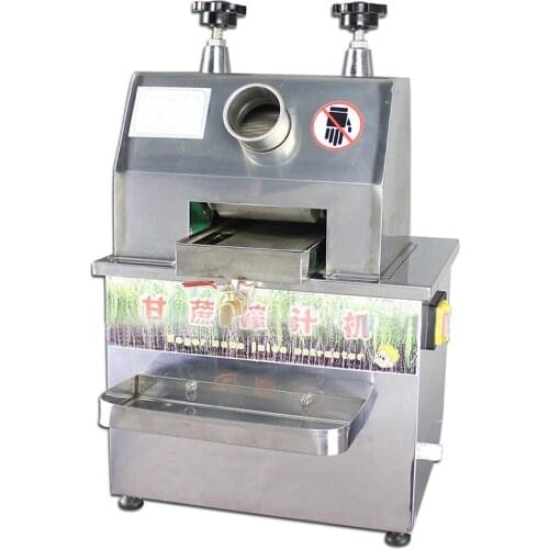 Desktop Sugar Cane Juicer Stainless steel Small Sugar Cane Juicer Suitable For Hotel/Fruit Store Use 220V/750W