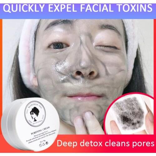 Cleaning Mask Whitening Deep Cleansing Dark Spot Acne Treatment Brightening Face Mask Clay Oil Control Deep Cleaning TSLM2