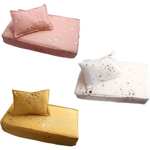 Newborn Starry sky Photography Props Sponge Bed Cushion Pillow Baby Posing Assistant Infants Photo Shooting Fotografi Accessory