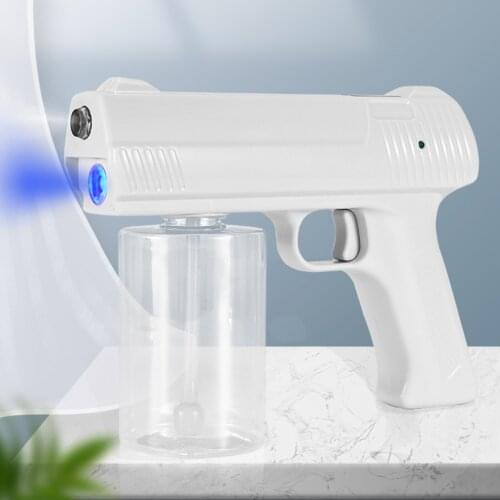 Hand-held Atomizer Cordless Electric Sprayer Wireless Rechargeable Nano Disinfection Spray Gun for Home Indoor Office Car
